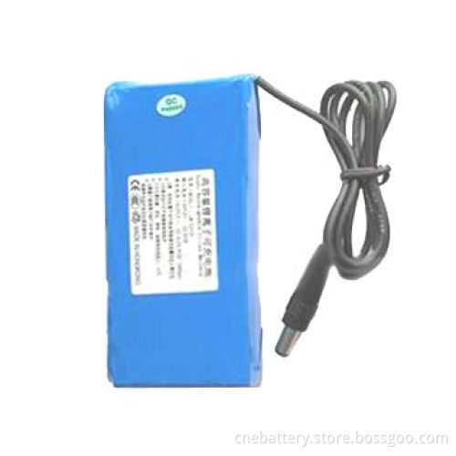 Lithium Battery, 11.1V, 6,000mAh High Capacity for Solar Emergency Lamps and Intelligent Controller